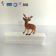 New Personalized Professional Produce Plastic Litter Deer Christmas Cake Decorations